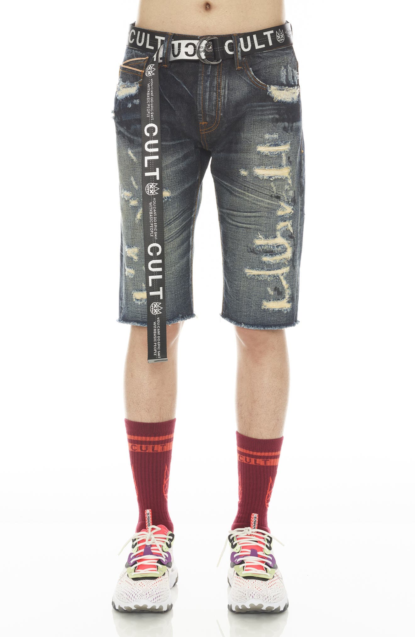 Cult of Individuality Rocker Japanese Selvedge Shorts