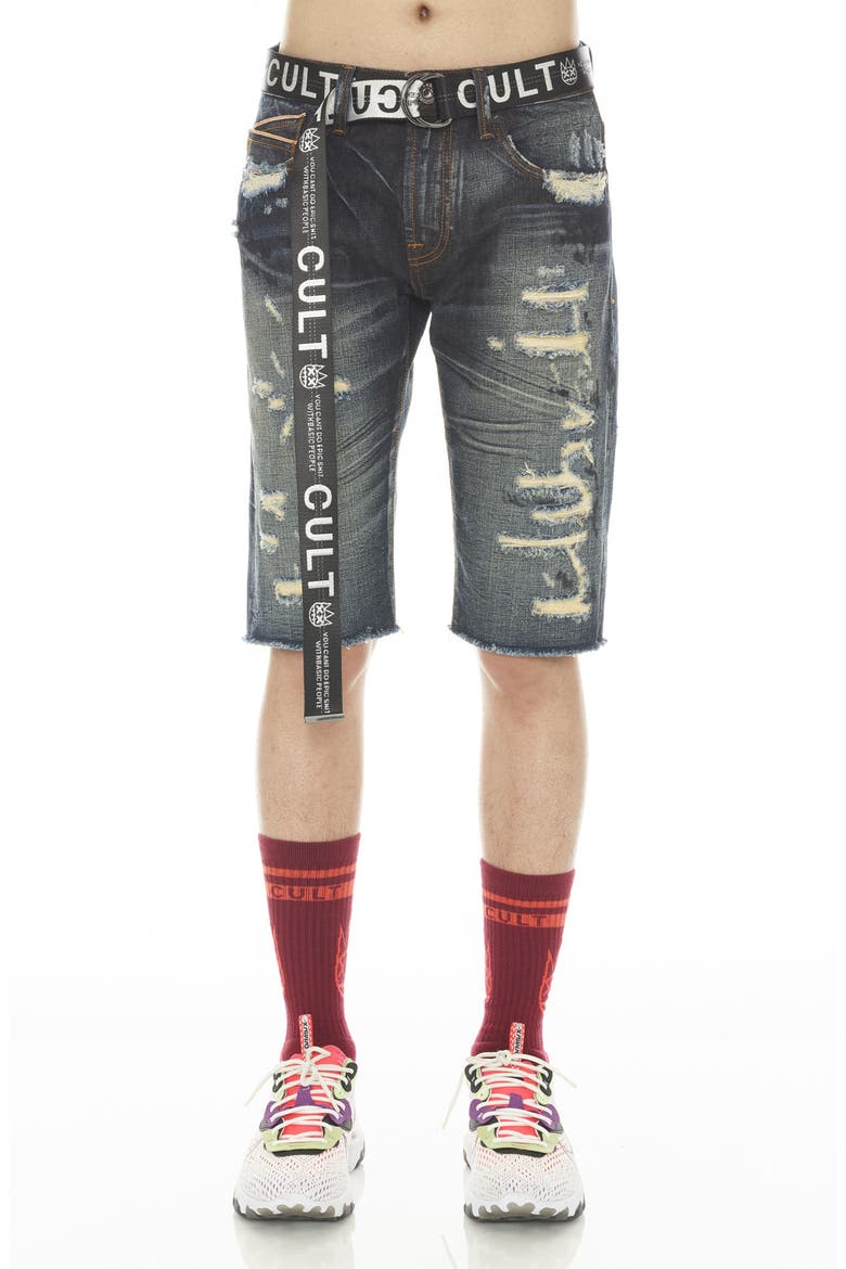 Rocker Japanese Selvedge Shorts, Main, color, TARVICK