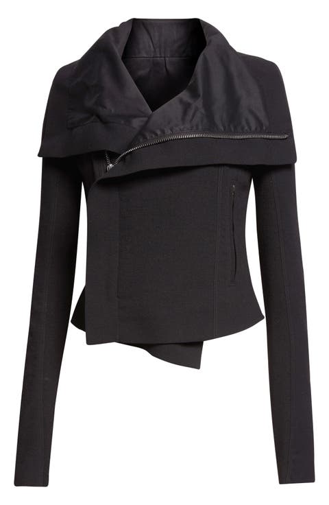 ジャケット RICK OWENS Women Jackets RP01D2732TU09 Black Rick Owens Women SS25 | UP TO 50%OFF SUMMER SALE SS25