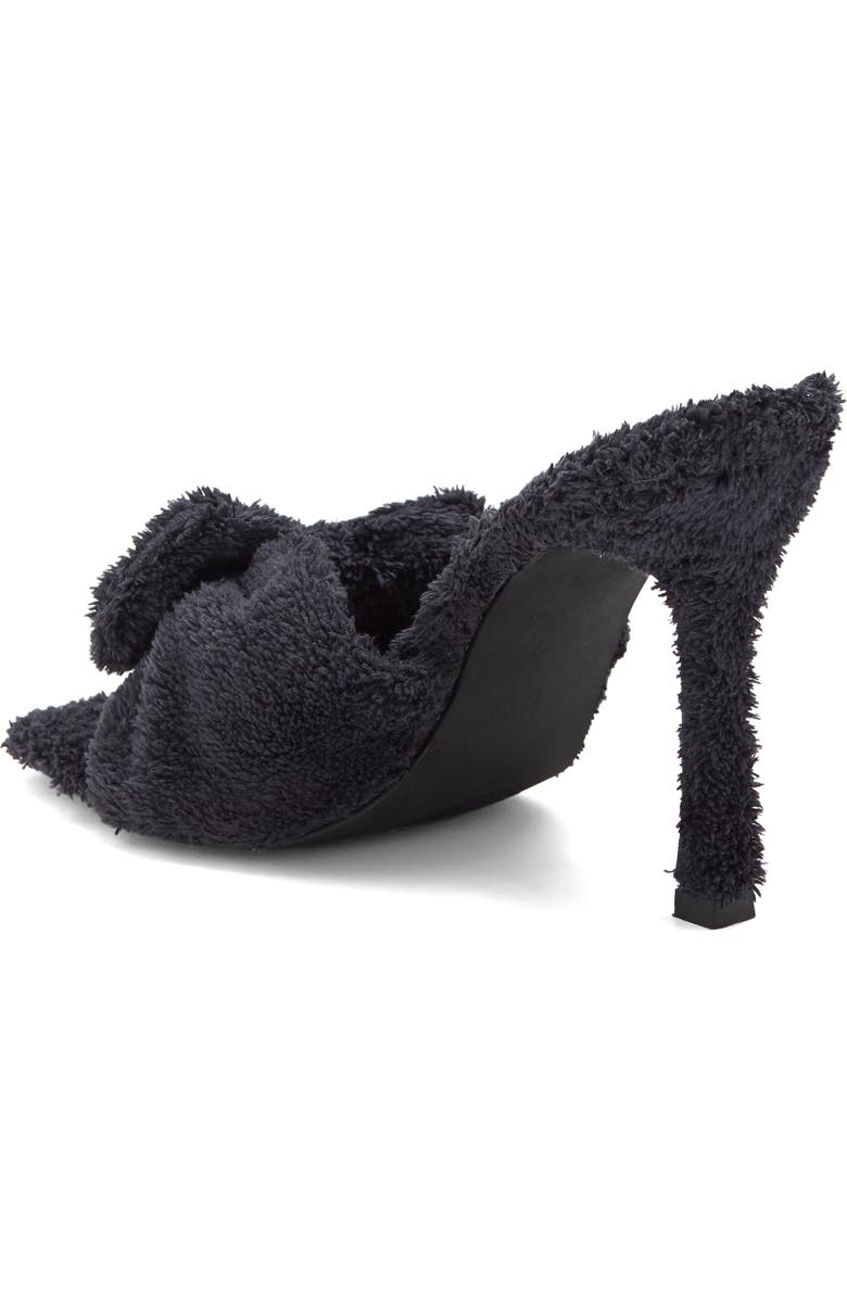 CHASE AND CHLOE Amelie Fleece Spike Sandal, Alternate, color,