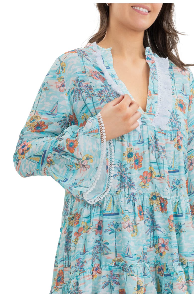 Kenny Flowers The BVIs - Tunic Dress, Alternate, color, Light Blue