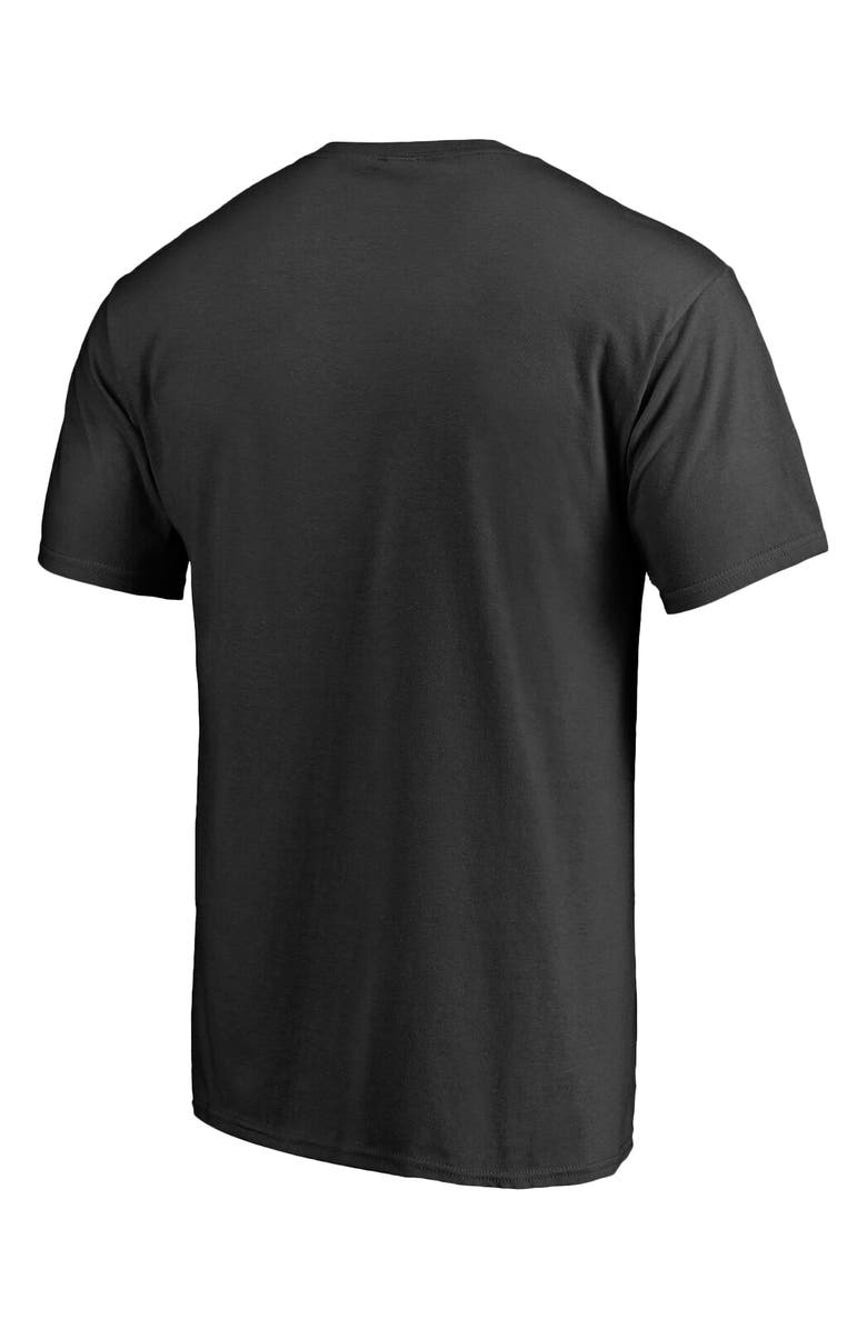 FANATICS Men's Fanatics Branded Black Kansas City Chiefs Midnight Mascot Team Logo T-Shirt, Alternate, color, 