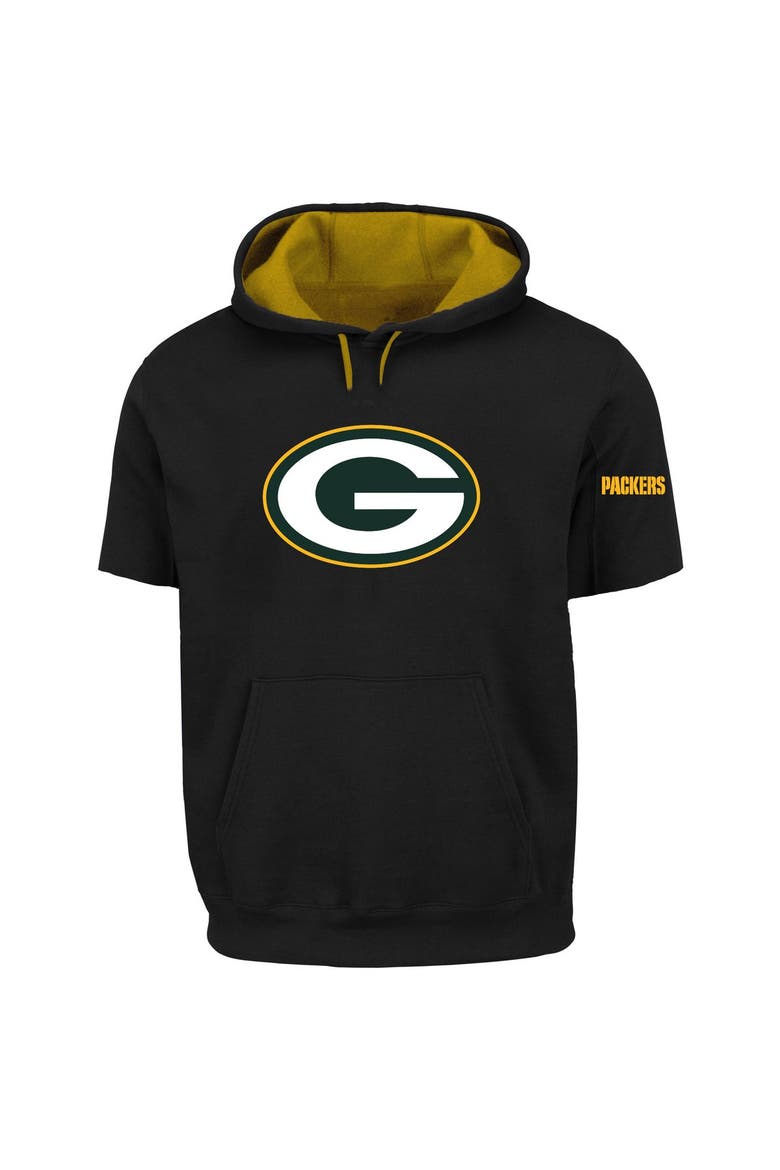 Men's Profile Black Green Bay Packers Big & Tall Fleece Pullover Hoodie, Main, color, Black