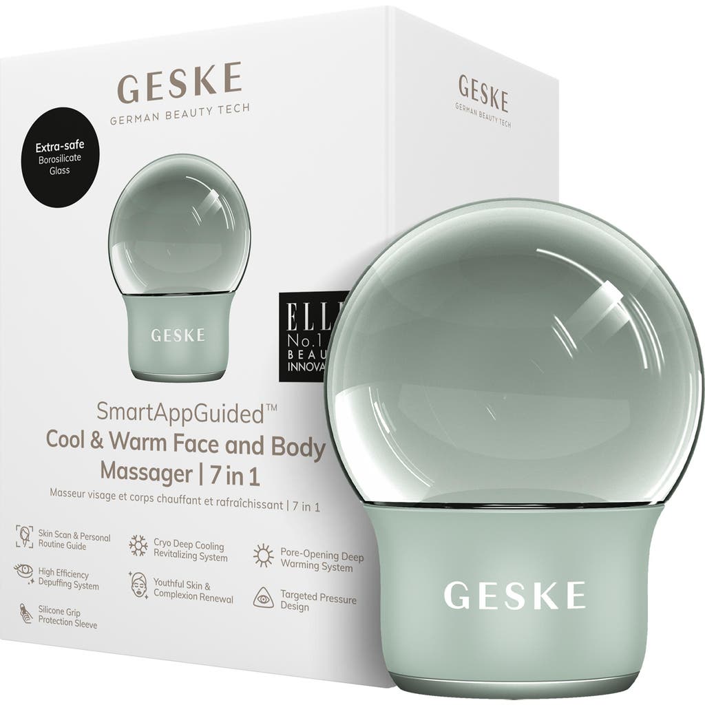 Geske Smartappguided Cool & Warm Face & Body Massager | 7 In Green
