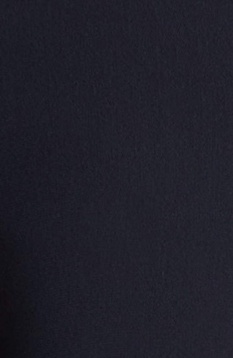 Valentino Garavani V Detail Crepe A-Line Dress, Alternate, color,