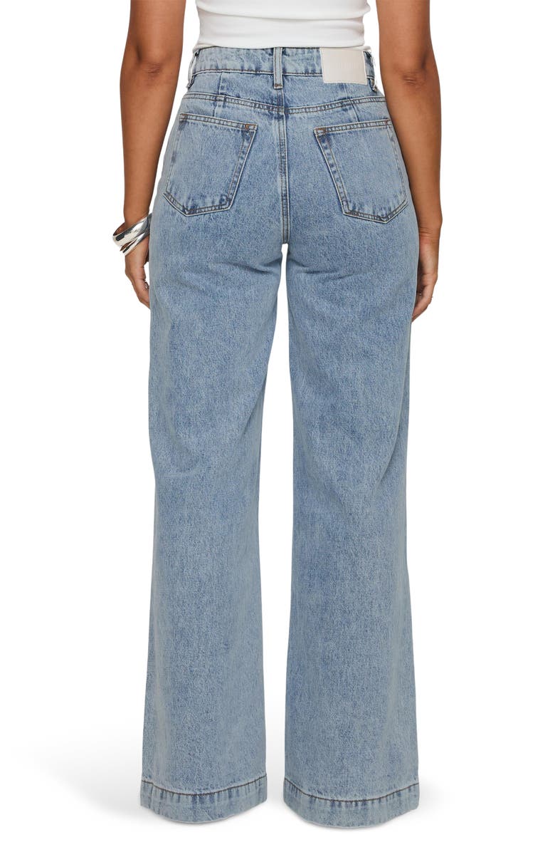 Princess Polly Goldie High Waist Wide Leg Jeans, Alternate, color,