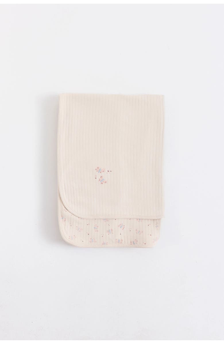 Babycottons Magic Wings Receiving Blanket, Main, color, Full-Print