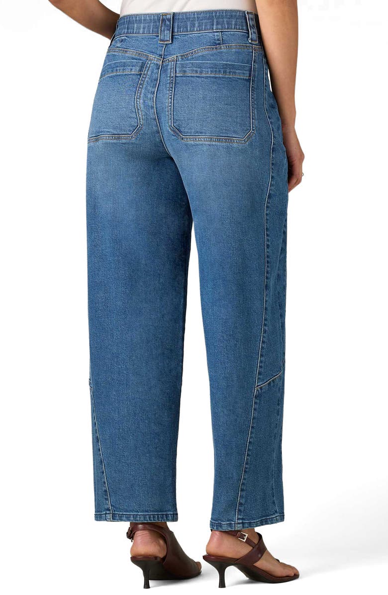 Wit & Wisdom Skyrise Relaxed Barrel Leg Jeans, Alternate, color,