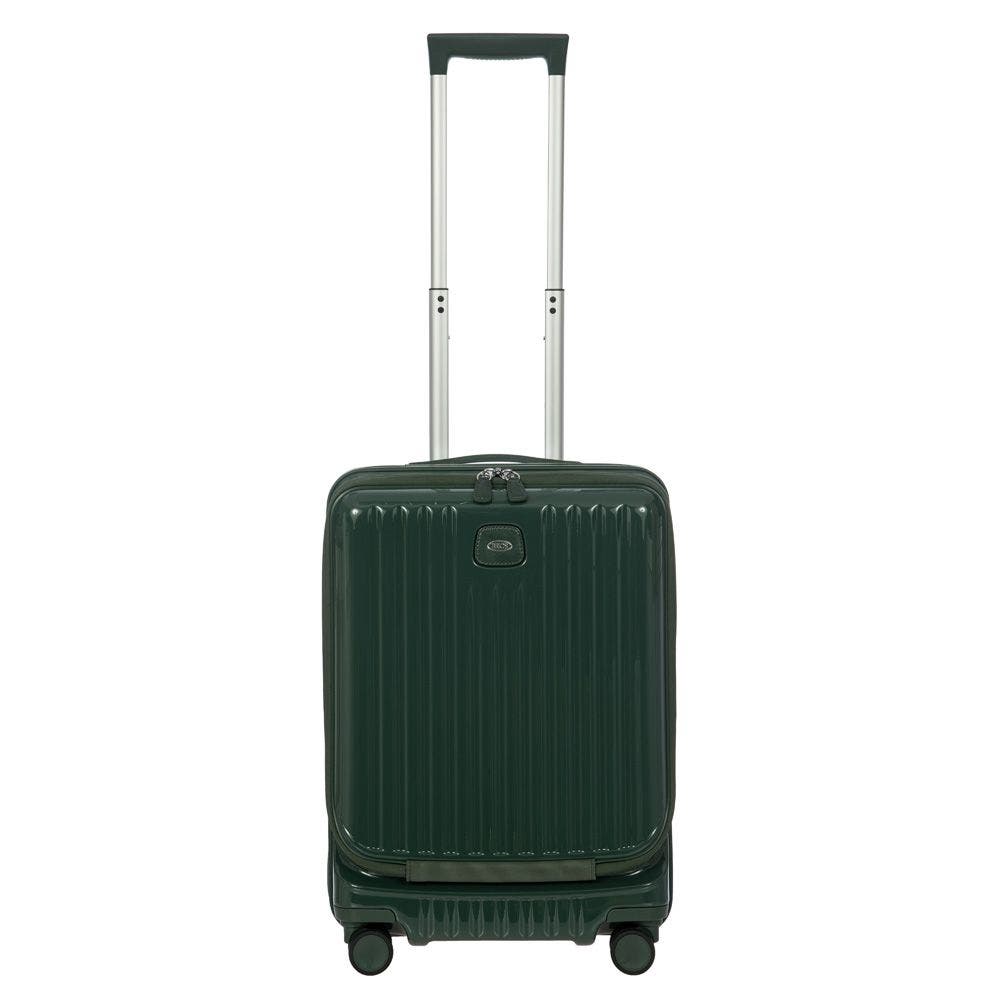 Bric
s Positano 21" Carry-On Expandable Spinner w/Pocket, Alternate, color, Emerald