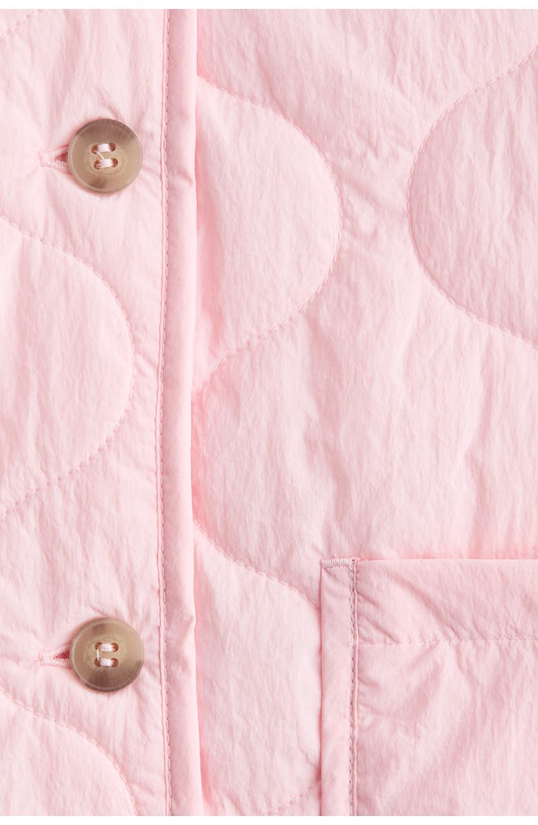 H&M Quilted Jacket, Alternate, color, Light Pink