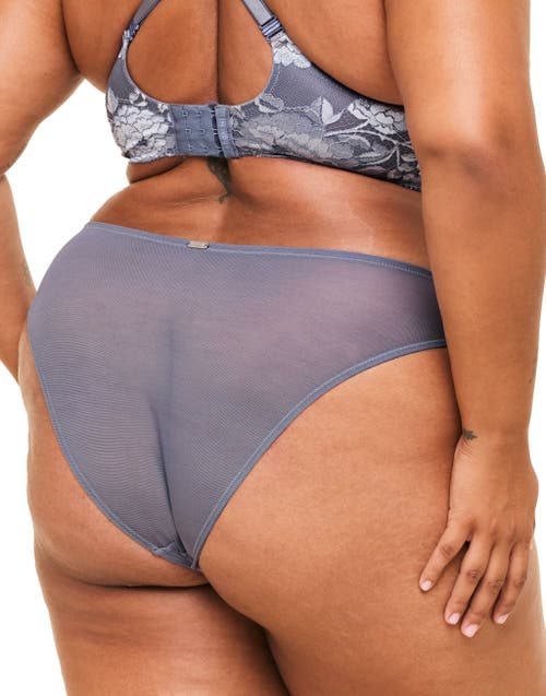 Adore Me Missy Brazilian Panties In Gray