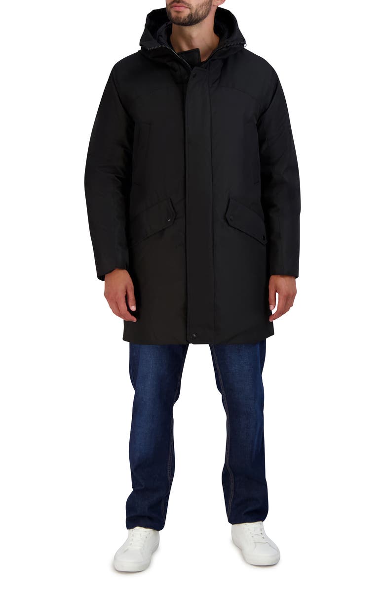 Cole Haan Long Down Parka, Alternate, color,