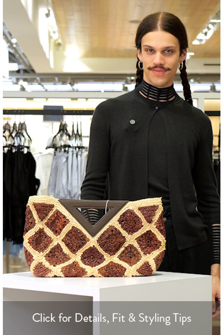 Vesper Raffia Handbag video