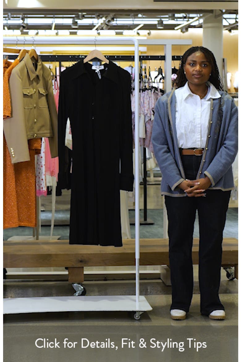Diane Long Sleeve Shirtdress video