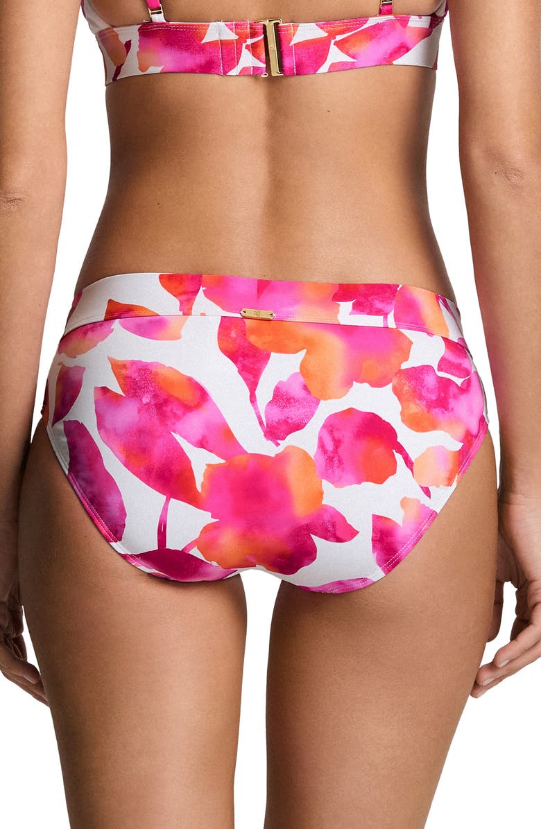 Lauren Ralph Lauren Classic Band Hipster Bikini Bottoms, Alternate, color, Multi