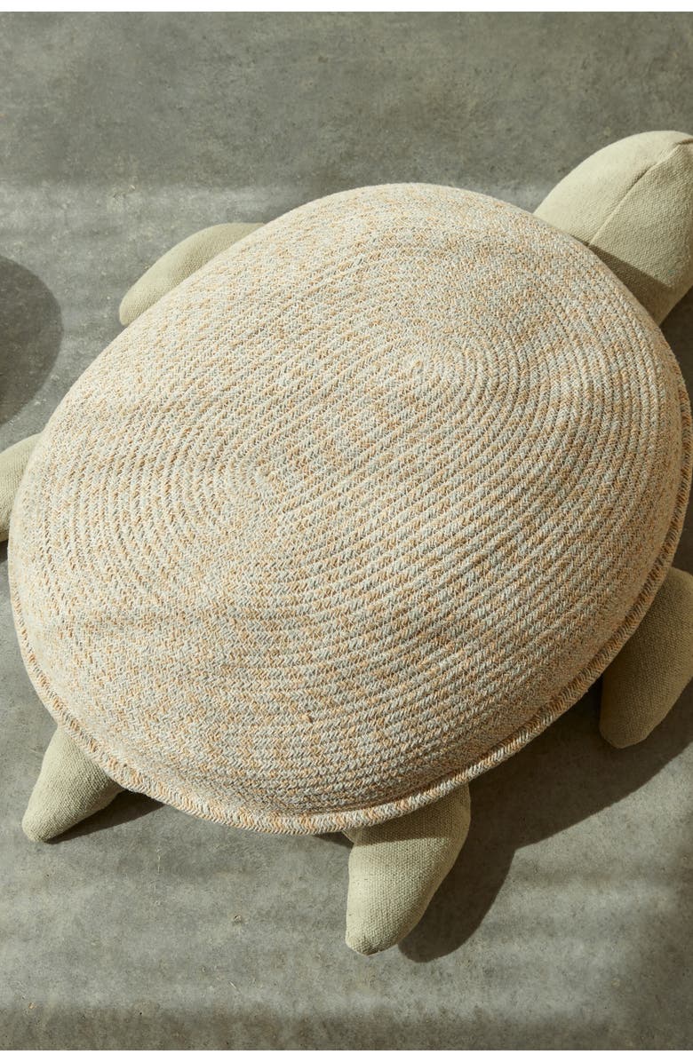 Lorena Canals Mama Turtle Basket, Alternate, color, Olive Ivory Natural Honey