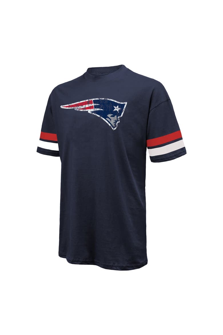 Men's Majestic Threads Drake Maye Navy New England Patriots  Oversized T-Shirt, Alternate, color, Navy