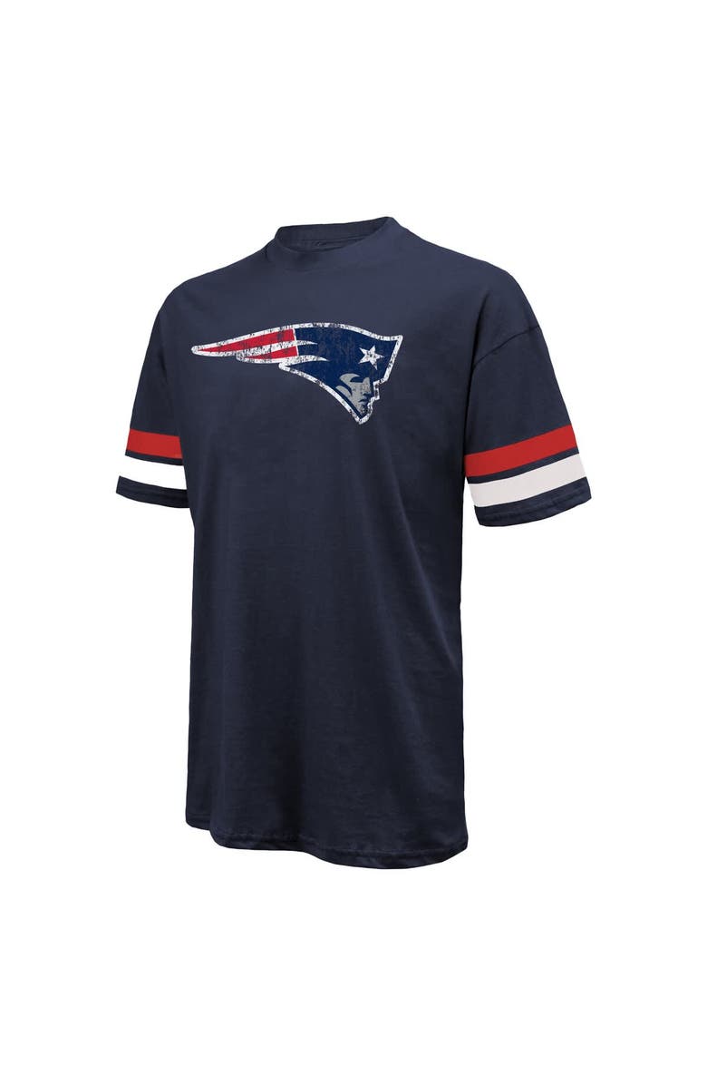 Majestic Threads Men's Majestic Threads Drake Maye Navy New England Patriots  Oversized T-Shirt, Alternate, color, Navy