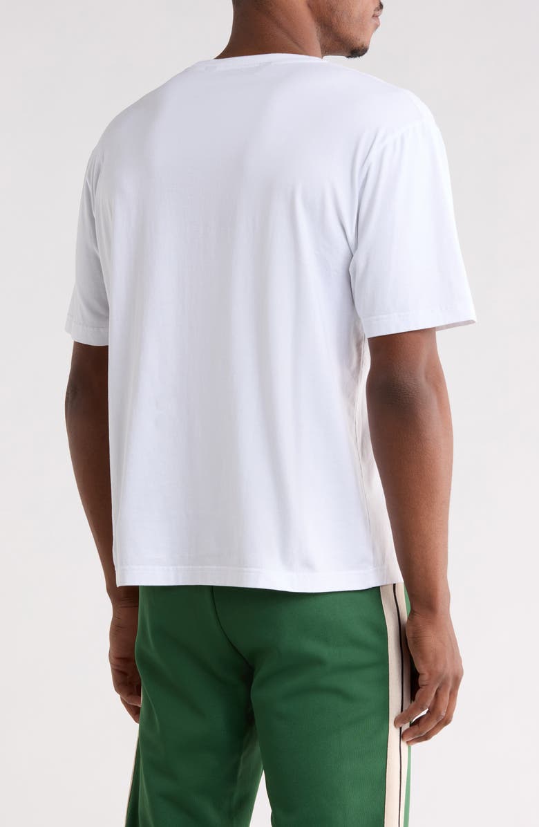 Palm Angels Logo T-Shirt, Alternate, color, White