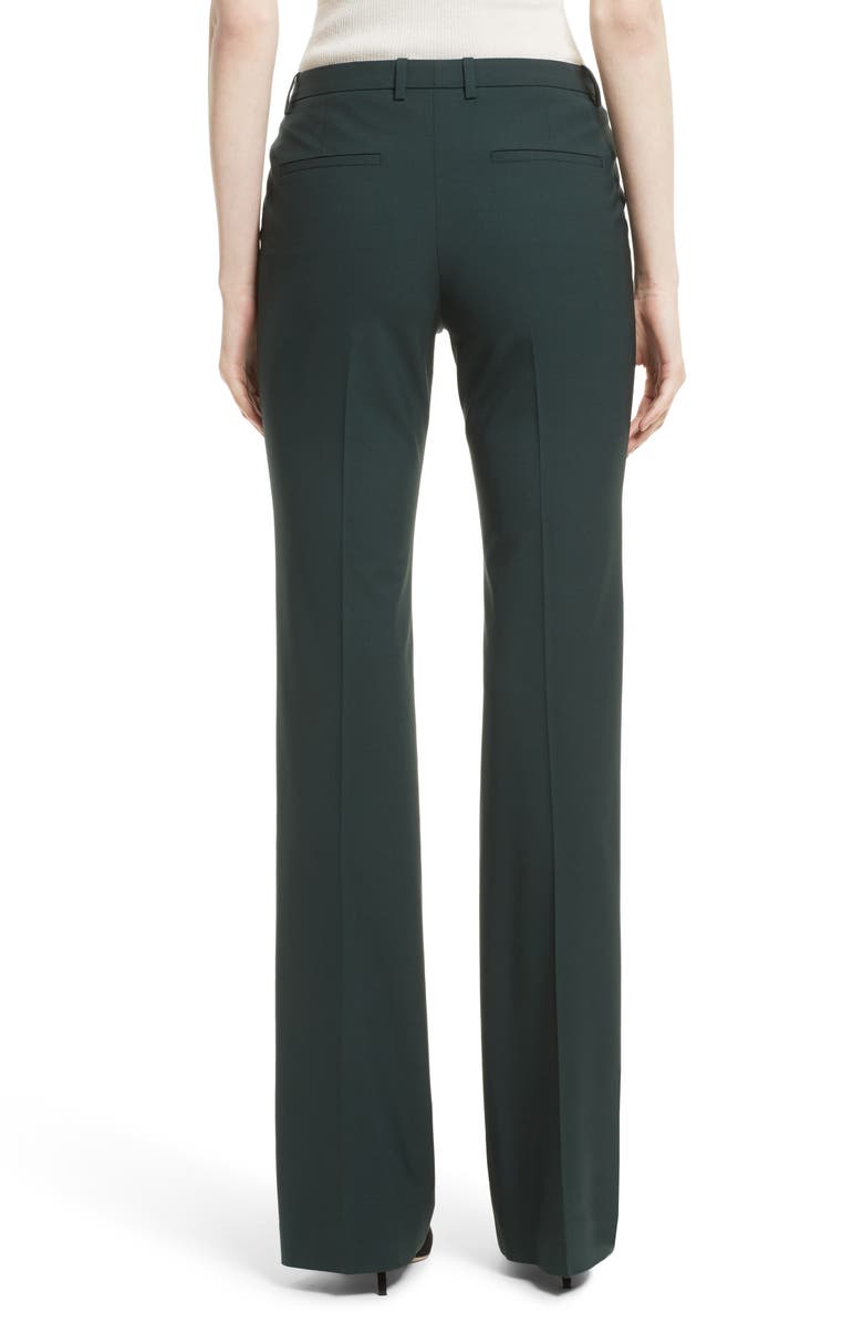 Theory Demitria 2 Flare Leg Stretch Wool Pants, Alternate, color,