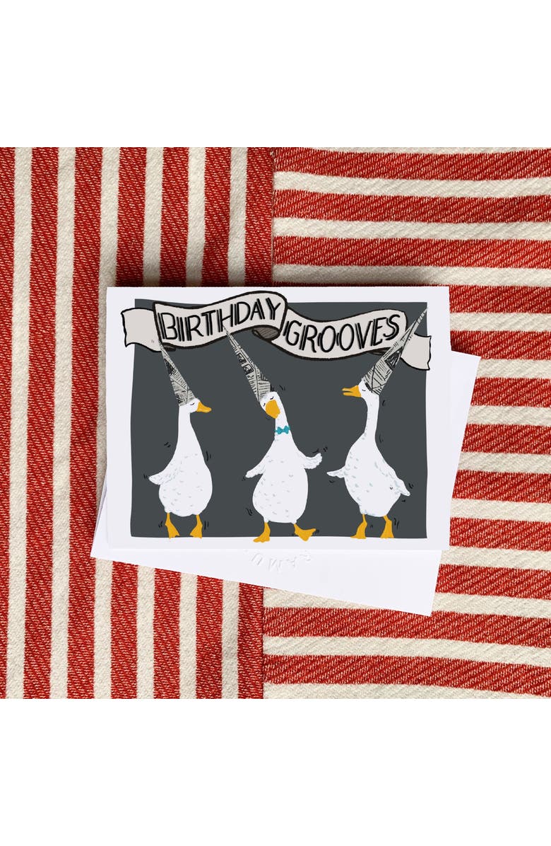 Ramus & Co Birthday Greeting Card Pack (3ct) "Birthday Grooves Dance", Alternate, color, Multi-Pack