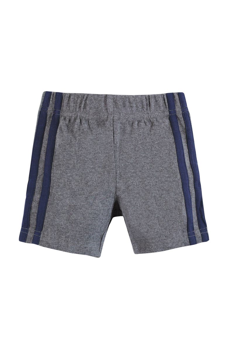 Hudson Baby Shorts-Bottoms 4-Pack, Alternate, color, Heather Gray Black