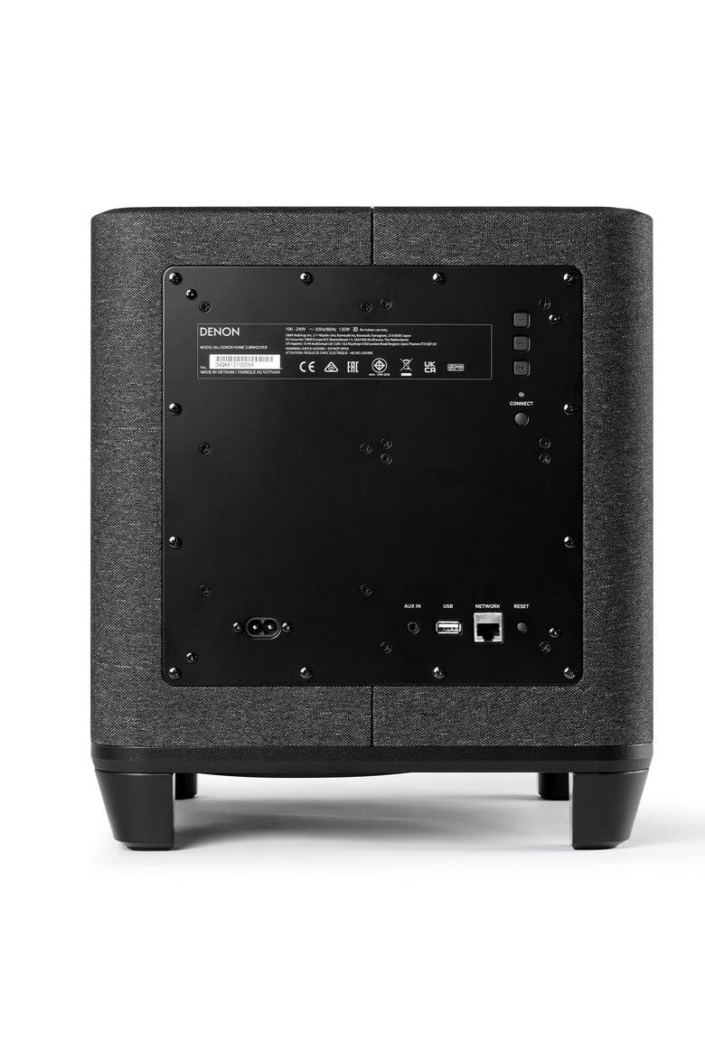 Home Wireless 8" Subwoofer with HEOS, Alternate, color, Black