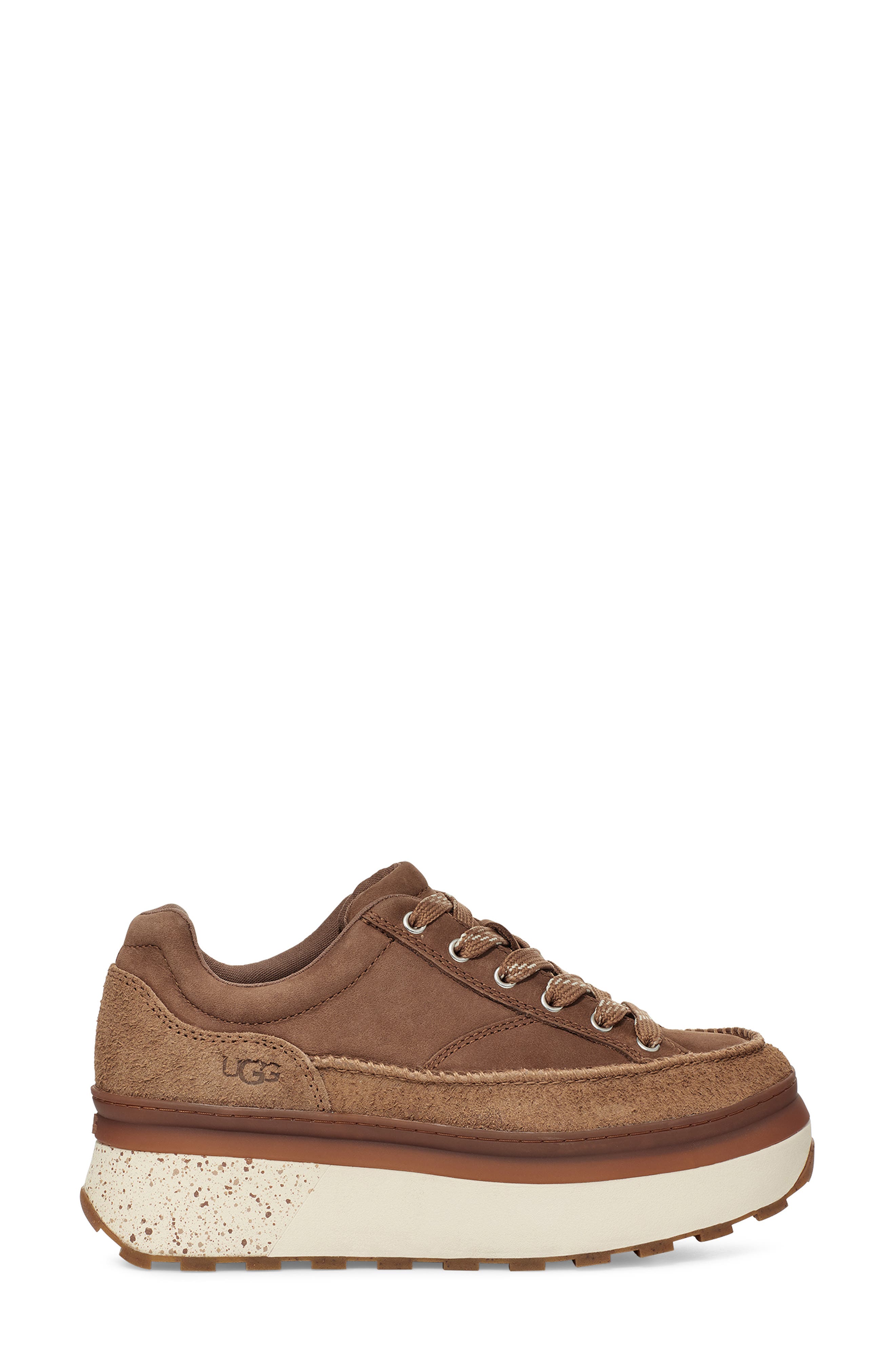 Marin Platform Sneaker, Alternate, color, CHESTNUT LEATHER