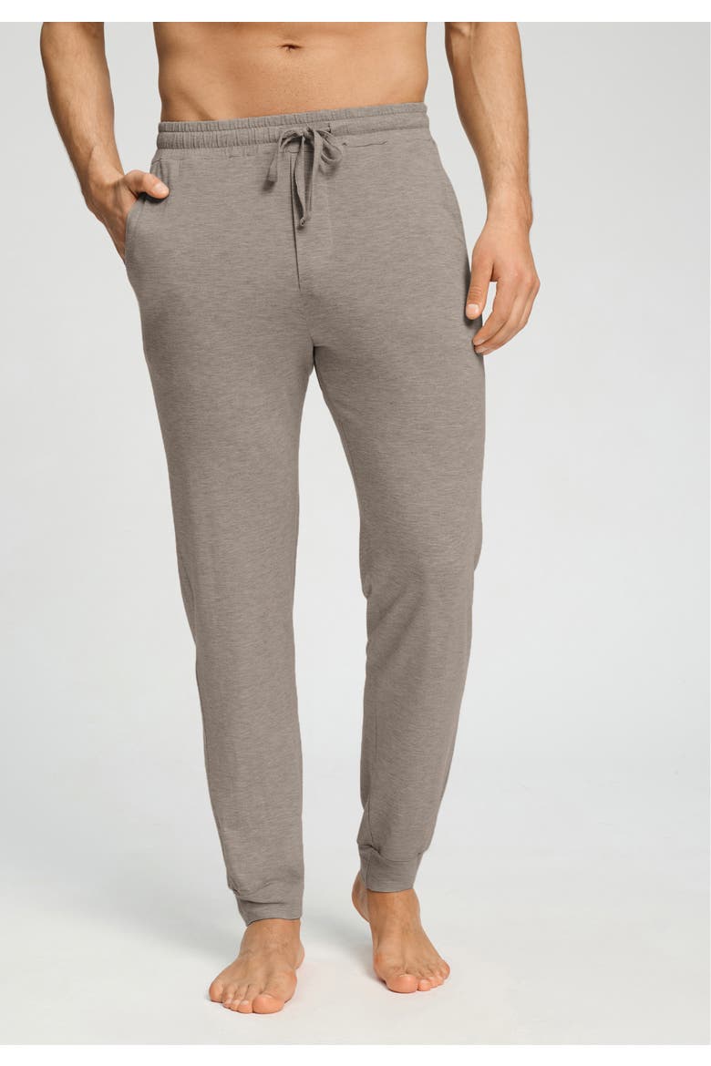 Winter Casuals Drawstring Lounge Pants, Alternate, color, Toffee Melange