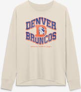 FANATICS Women's Fanatics Cream Denver Broncos Heritage Legacy Long Sleeve T-Shirt