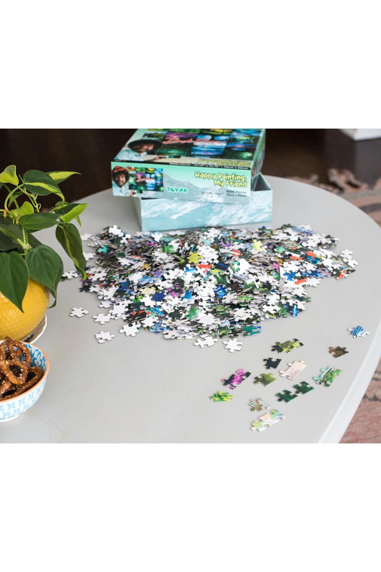 Happy Painting, My Friend Nature Puzzle | 1000 Piece Jigsaw Puzzle, Alternate, color, Multi-Color