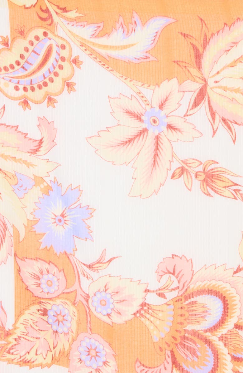 BCBG Boho Paisley Pocket Square, Alternate, color,