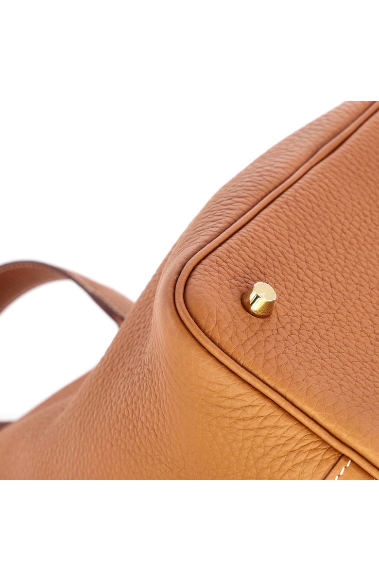 Pre-Owned Hermes Picotin Lock Bag Clemence MM, Alternate, color, Gold