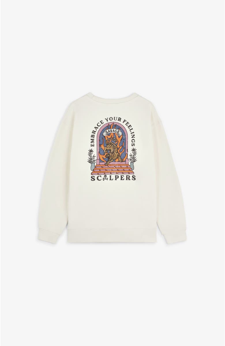 Scalpers Tigersw Kids, Alternate, color, Offwhite