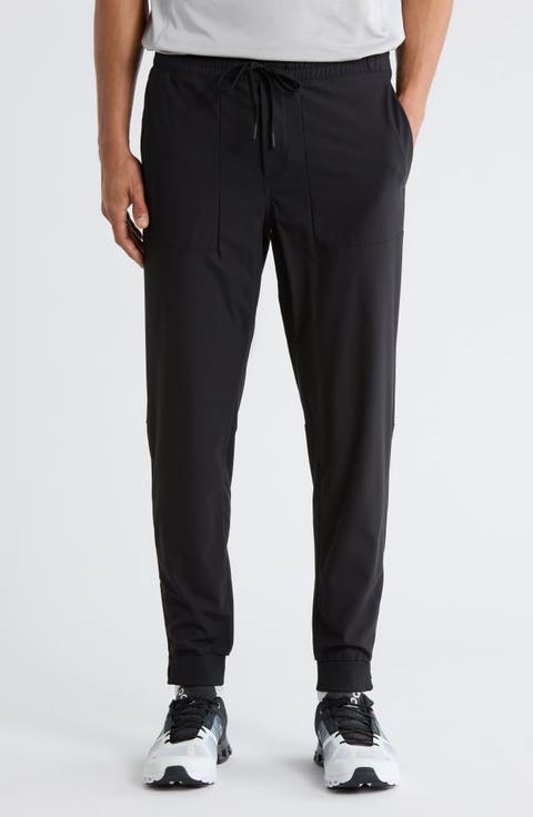Zip Hem Crossover Joggers