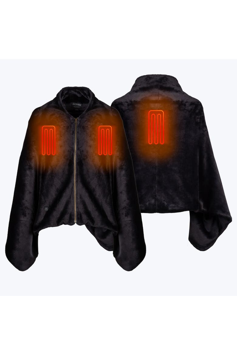 Haven Heated Cape, Alternate, color, Black