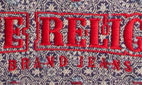 TRUE RELIGION TRUE RELIGION TILE DENIM MINI SATCHEL BAG