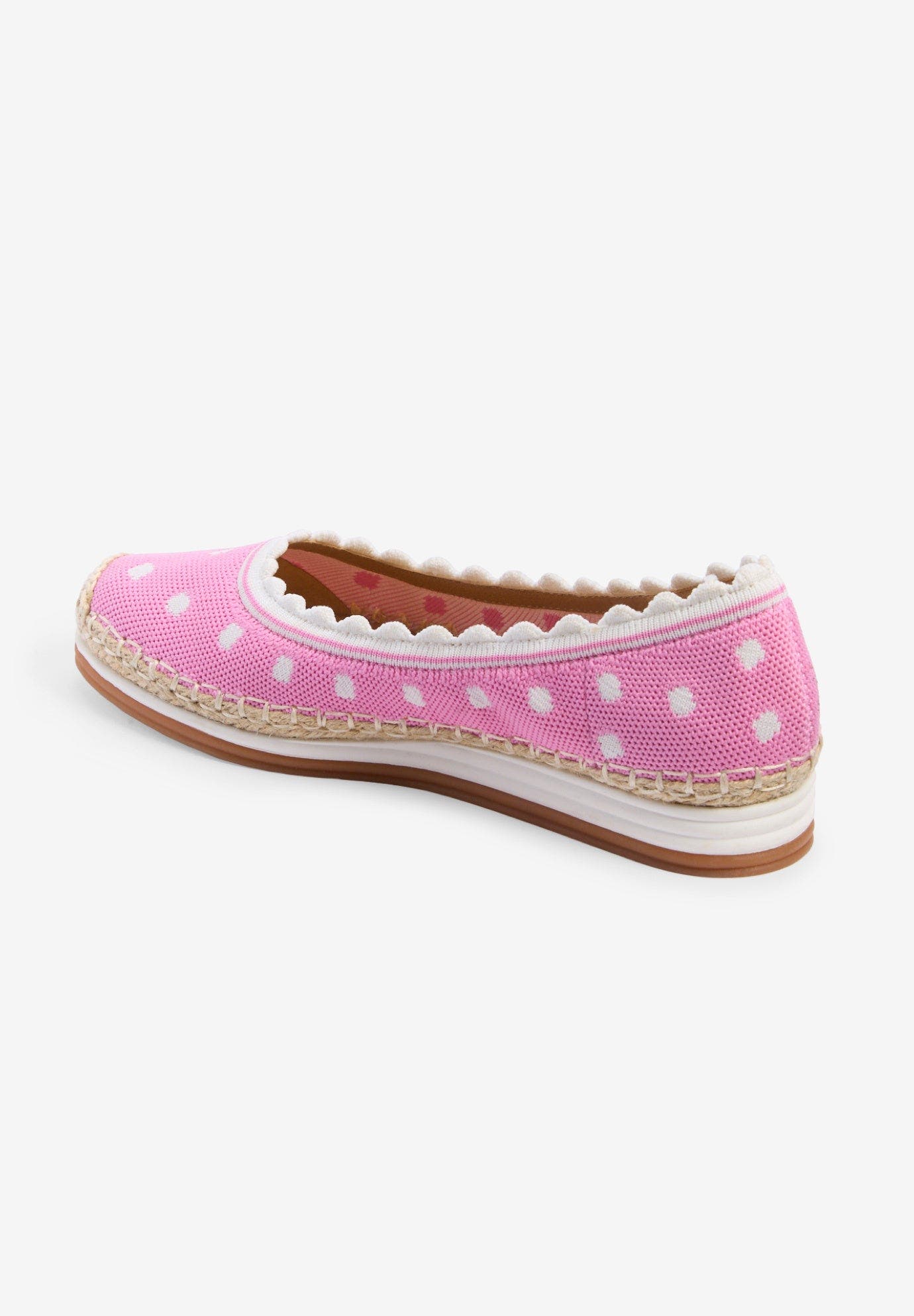 The Franny Slip On Flat, Alternate, color, MAUVE DOT