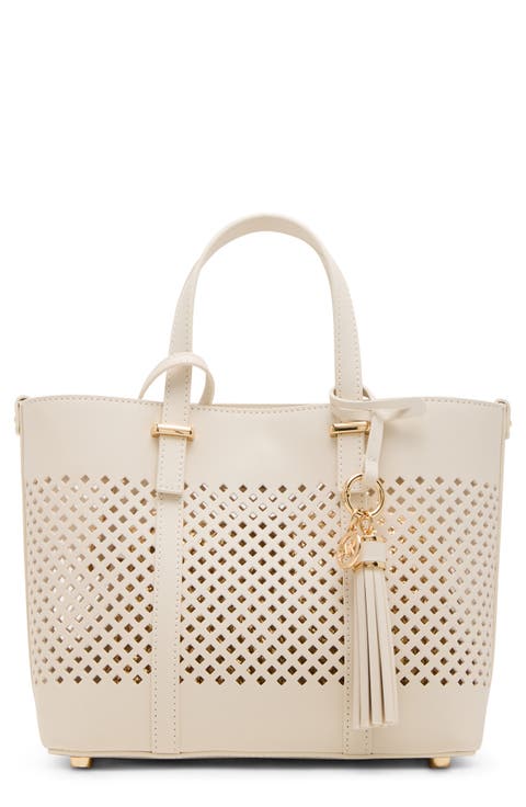 Mini Perforated Tote Bag