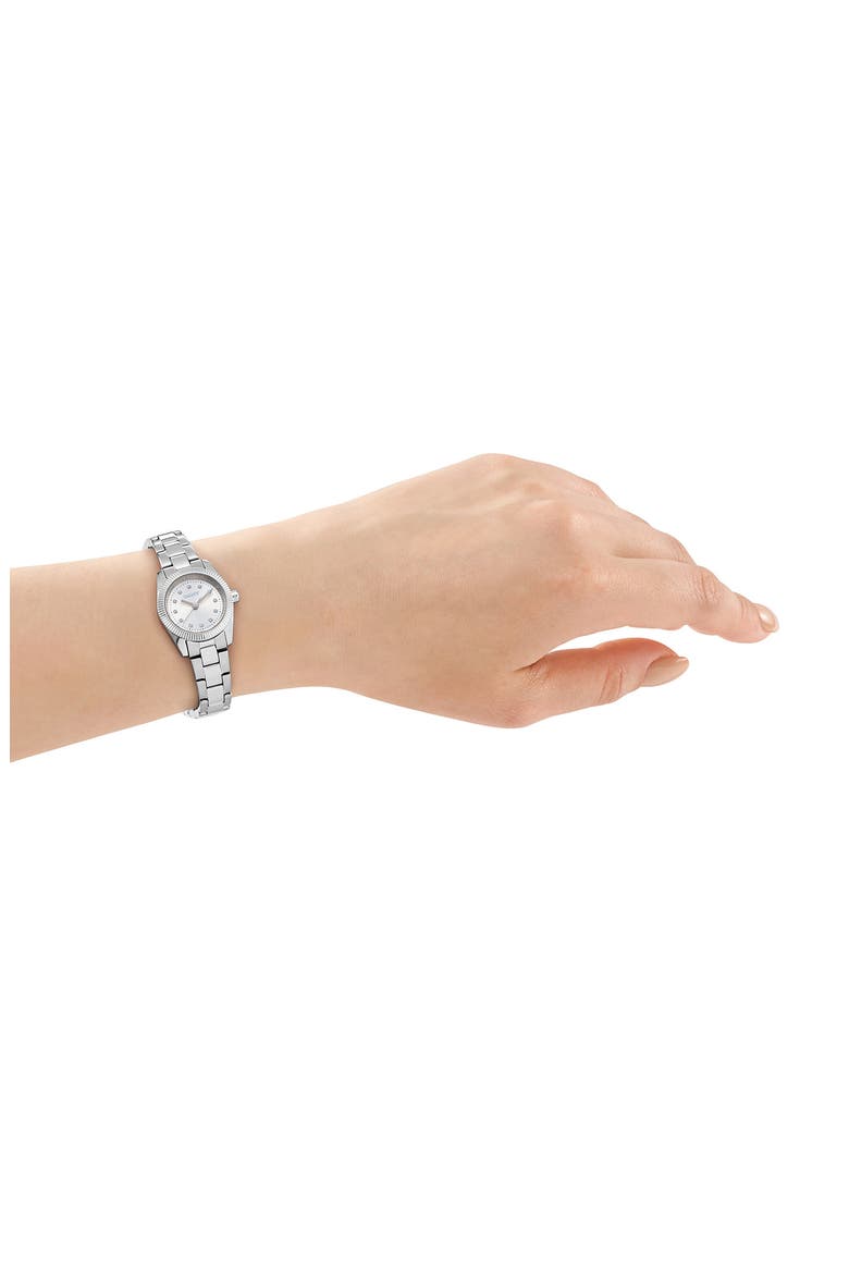 L 125 Bracelet Watch, Alternate, color, SILVER