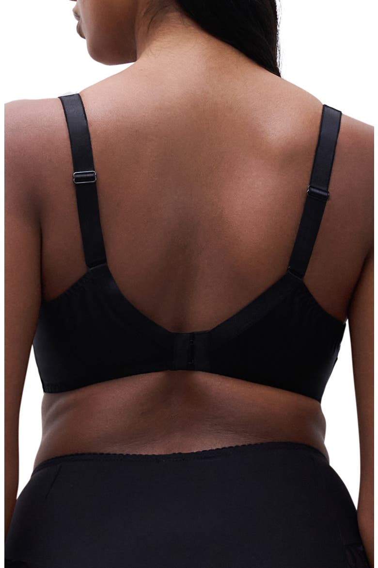 Majestic Underwire Spacer T-Shirt Bra, Alternate, color, BLACK