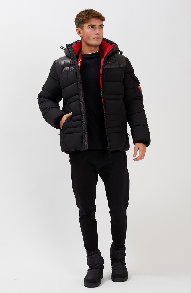 Point Zero Maurice Hooded Puffer Jacket, Alternate, color, 