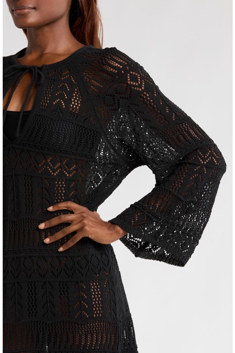 lace cover up knit dress Knitting a layered lace dress that also doubles as a bathing suit cover up