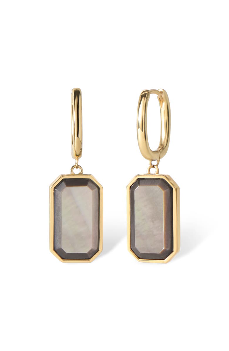 Ora Ana The Tara Tag Earrings, Main, color, Grey Mother Of Pearl