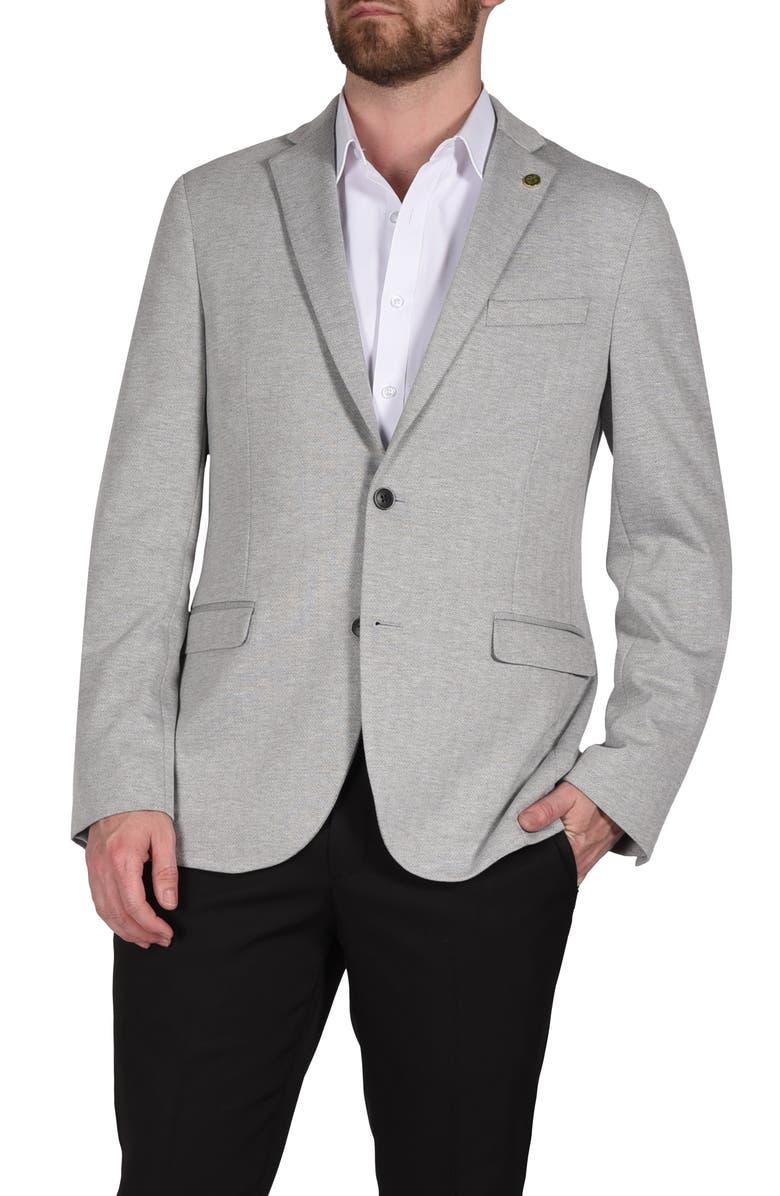 CRICKETEER Herringbone Knit Sport Coat, Main, color,