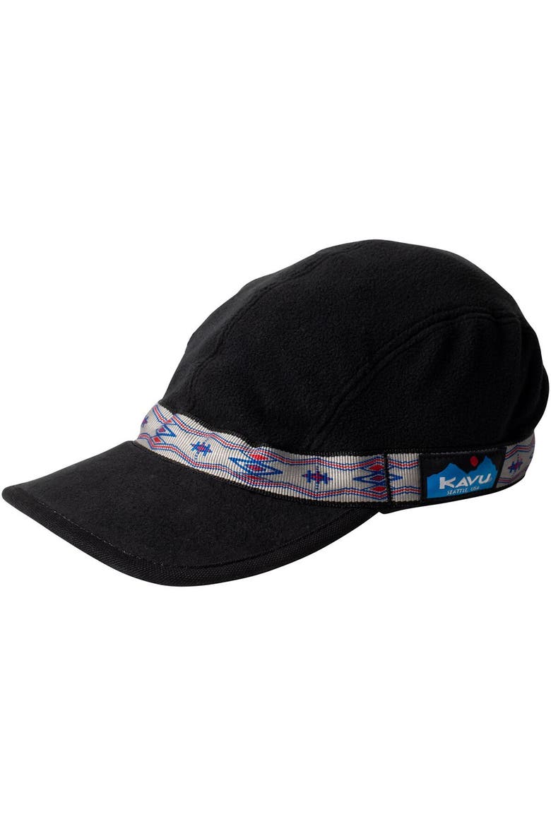 Fleece Strapcap, Main, color, Black Bean