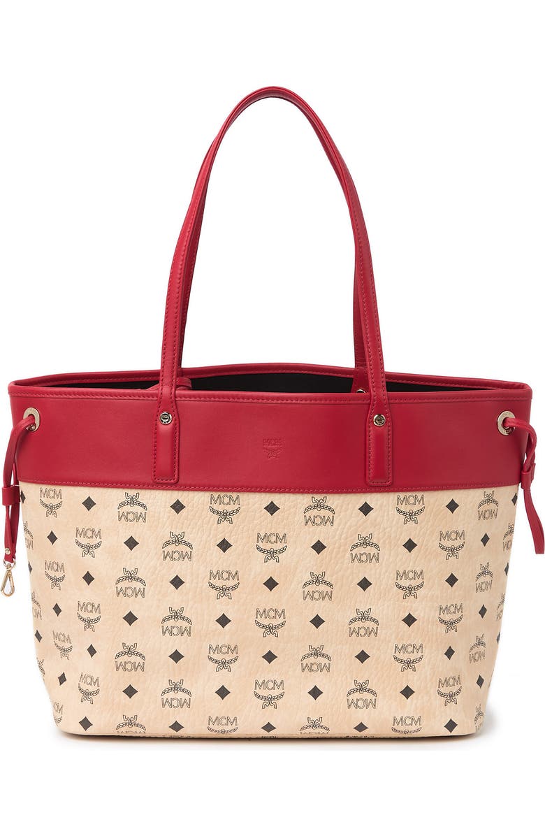 MCM Medium Shopper Bag, Main, color,