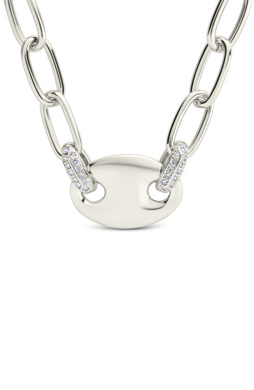 Sterling Forever Bliss Anchor Chain Necklace