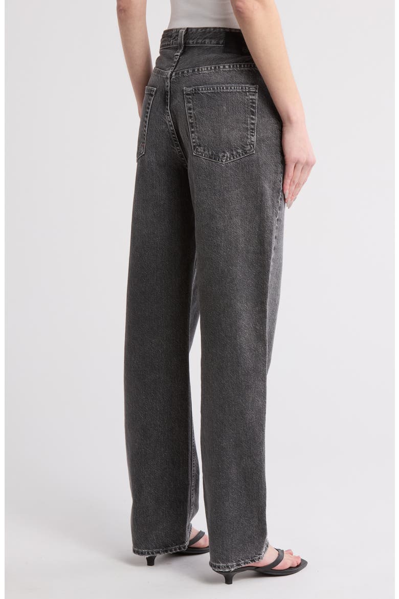 Clove High Waist Straight Leg Jeans, Alternate, color, DISTORTION