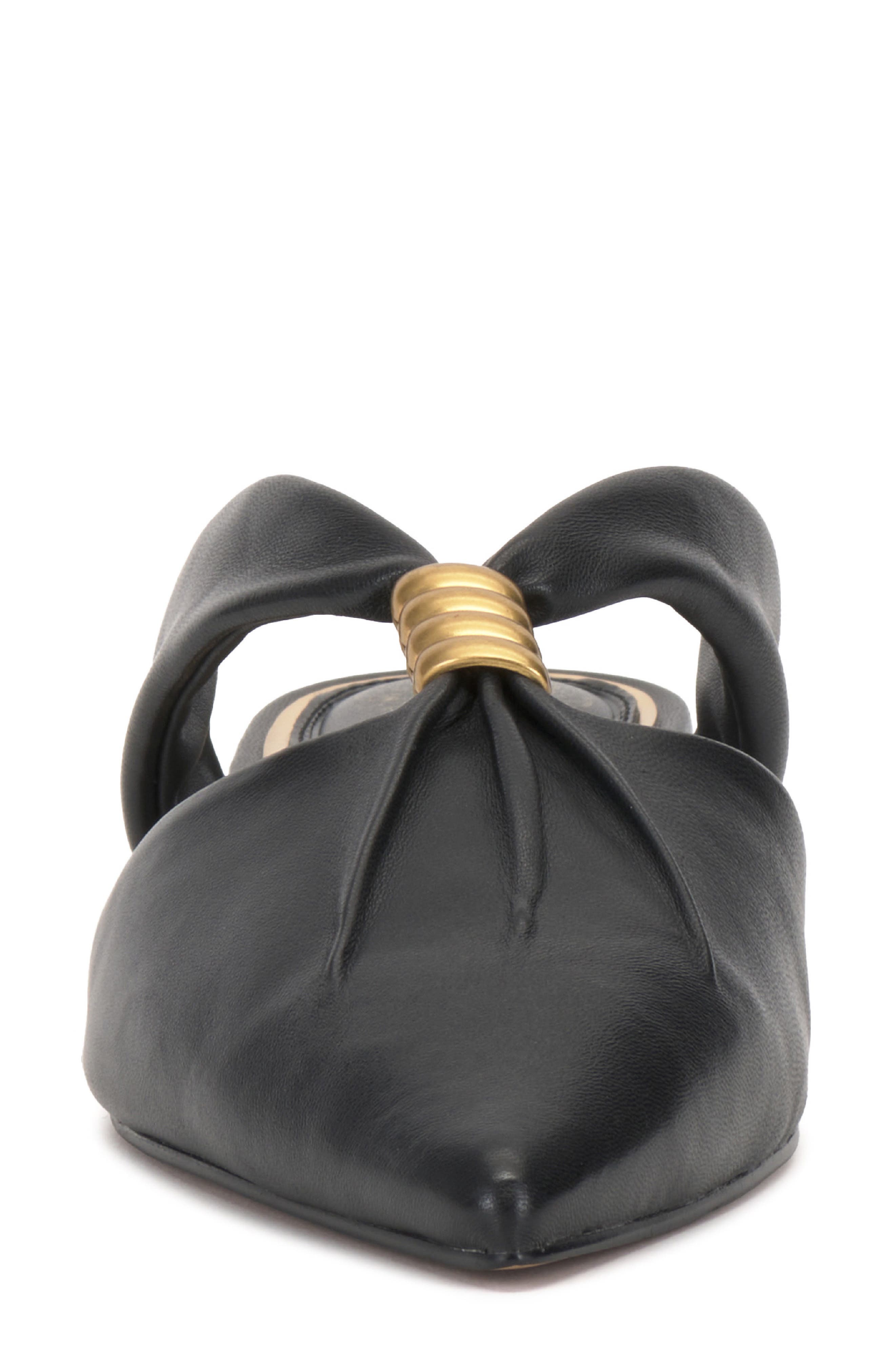Vince Camuto Vanika Pointed Toe Mule, Alternate, color, Black
